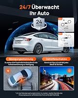 70mai A800SE 4K Autós Fedélzeti Kamera Elöl-Hátul 128GB SD Kartya Éjszakai Látás - With 128GB MicroSD Card 4