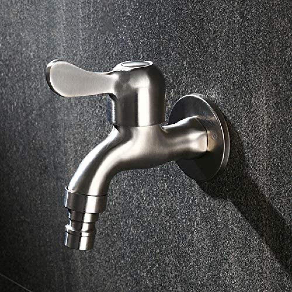 Nzdy Faucet Stainless Steel Water Bathroom Washing Hine Toilet Outdoor Garden Mop Pool Tap