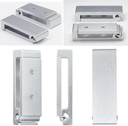 Miniatura 3 de OHIYO Ganchos plegables, 4 ganchos plegables para abrigos, ganchos de pared resistentes para colgar bolsas, ganchos para auriculares, ganchos