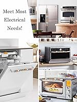 Vista 5 de Juego de 2 fundas de arpillera otoñal para manijas de puerta de refrigerador, para lavavajillas, microondas, horno, nevera, estufa