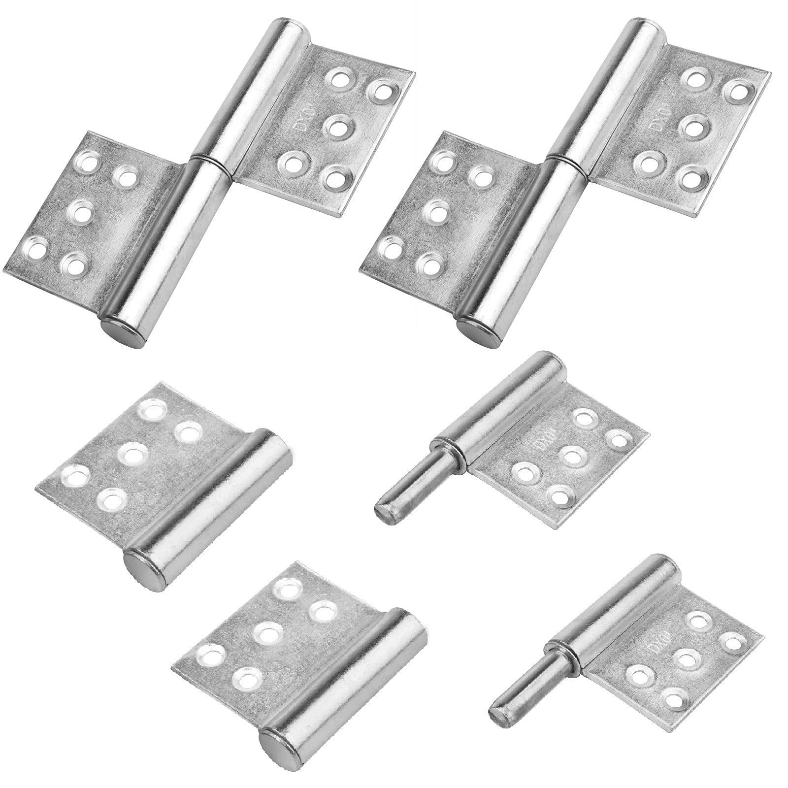 Buy OTTFF 4 Pcs 5 inch Lift Off Hinges Left/Right Handed with 10 ing