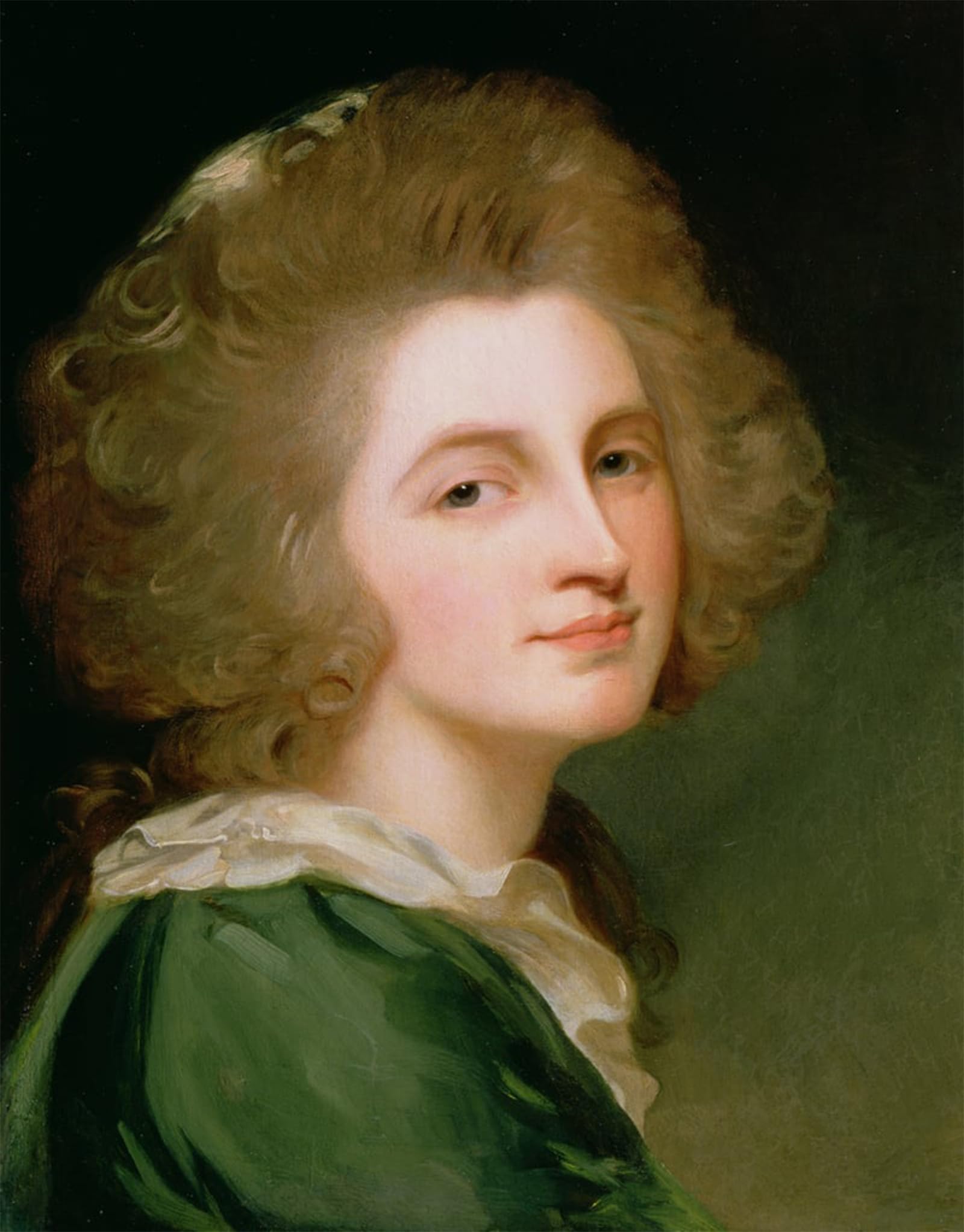 ARTXLXXBN Famous Painting Art Wall Decor Abstract Art Picture Portrait of Ann Barbara Russell by George Romney Animal Pictures for Home Decor 60x90cm