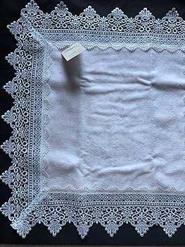 ナンタケット　近沢レース　限定リネンひざ掛け　レースハンカチ 大判 ナンタケット 近沢レース 限定リネンひざ掛け レースハンカチ