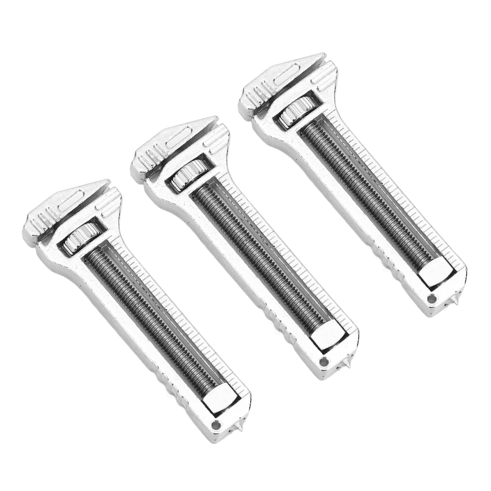 Multitool 3PCS Mini Adjustable Wrench Bottle Opener Multi Tool For Camping Fishing Hiking (Multitool 3PCS)