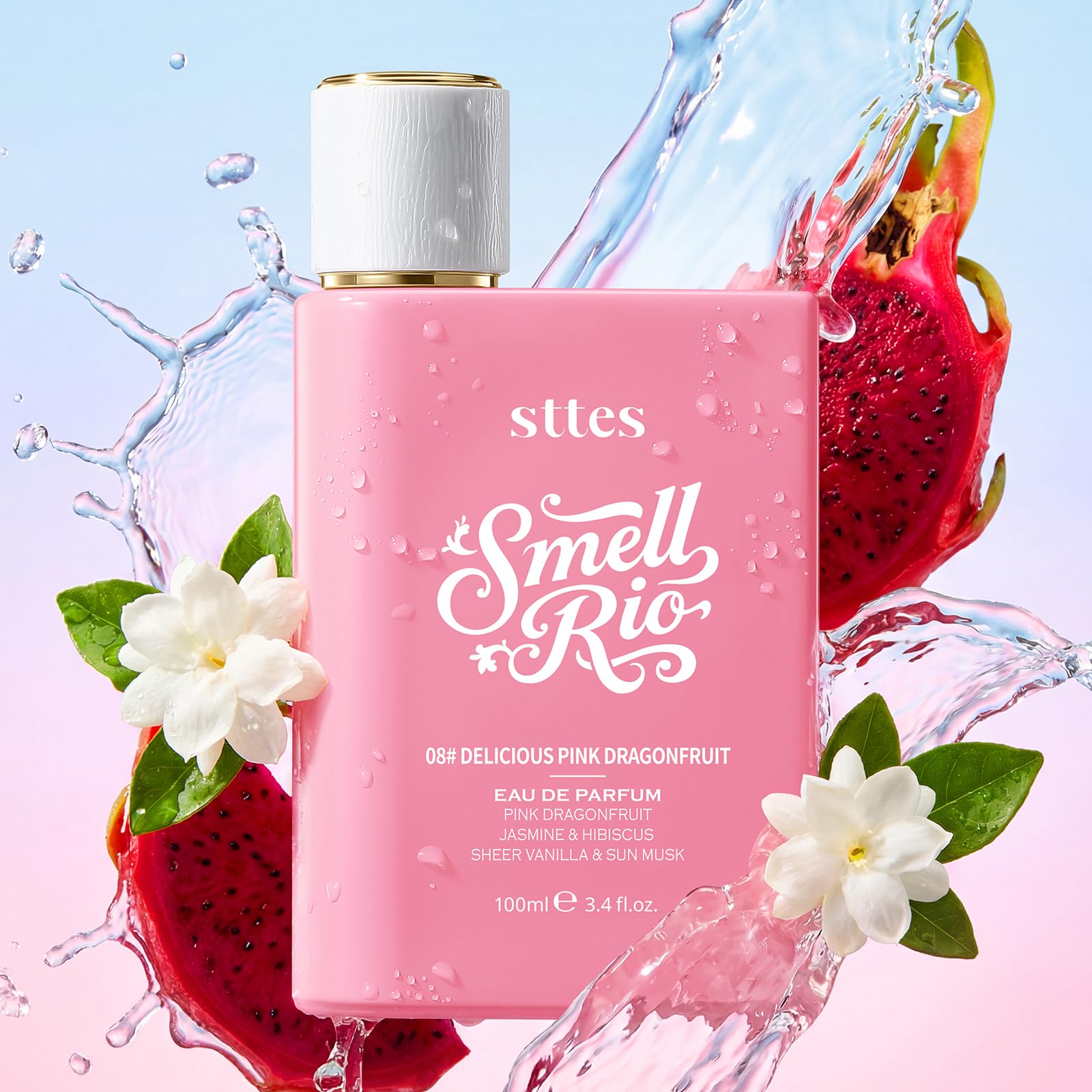 Amazon.com : Sttes Smell Rio 08 Delicious Pink Dragonfruit Eau de Amazon.com : Sttes Smell Rio 08 Delicious Pink Dragonfruit Eau de