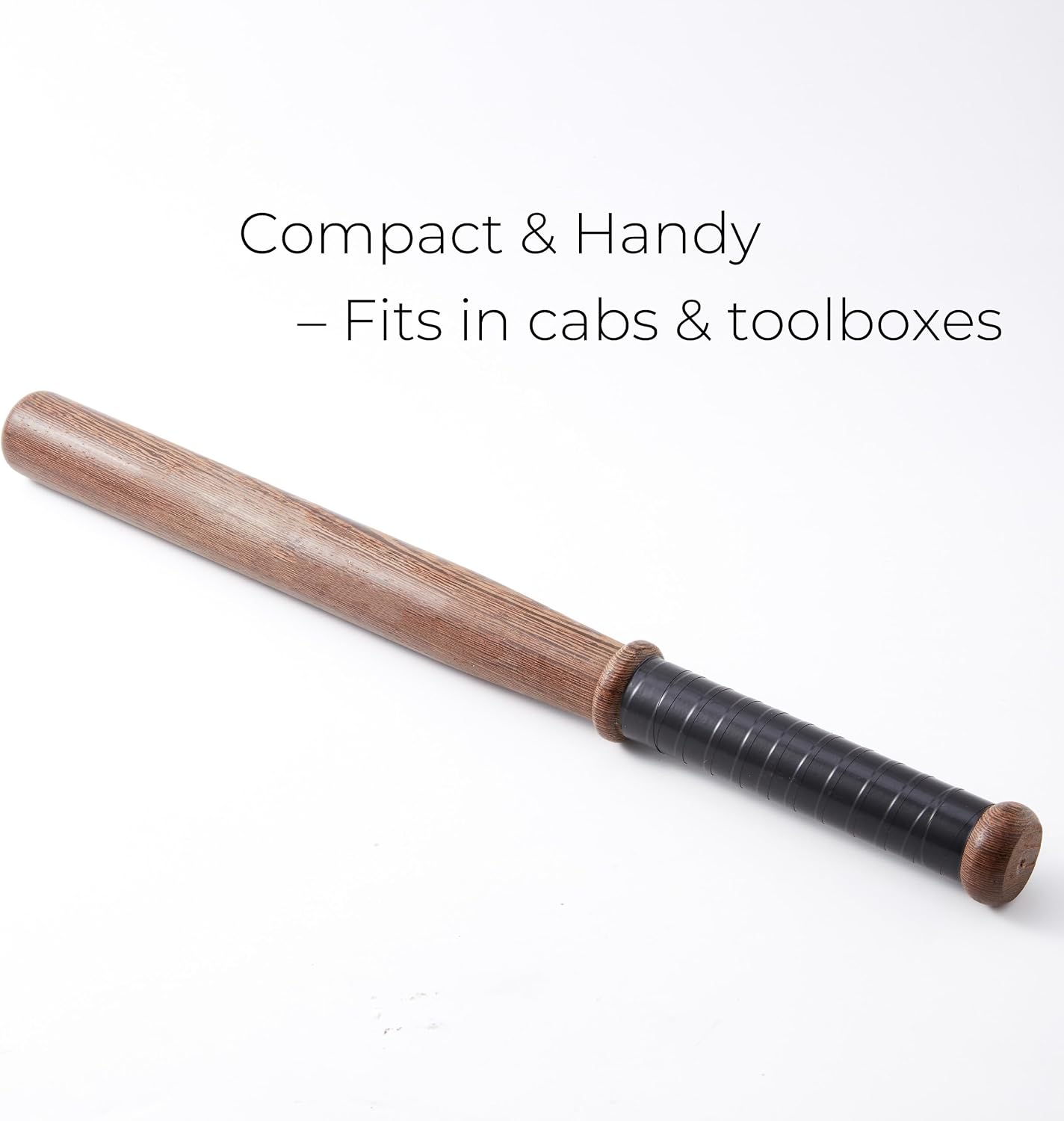 Hardwood Tire Thumper for Truckers – 18" Tire Knocker, Heavy-Duty Tire Checker Stick with Ergonomic Grip for Semi Trucks, RVs, and Trailers – Durable Wooden Construction for Long-Lasting Performance