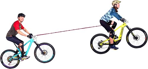 Miniatura 2 de TowWhee - La cuerda de remolque elástica original para niños  Correa elástica de MTB y ciclismo para montar más lejos con tu hijo  Compatible con