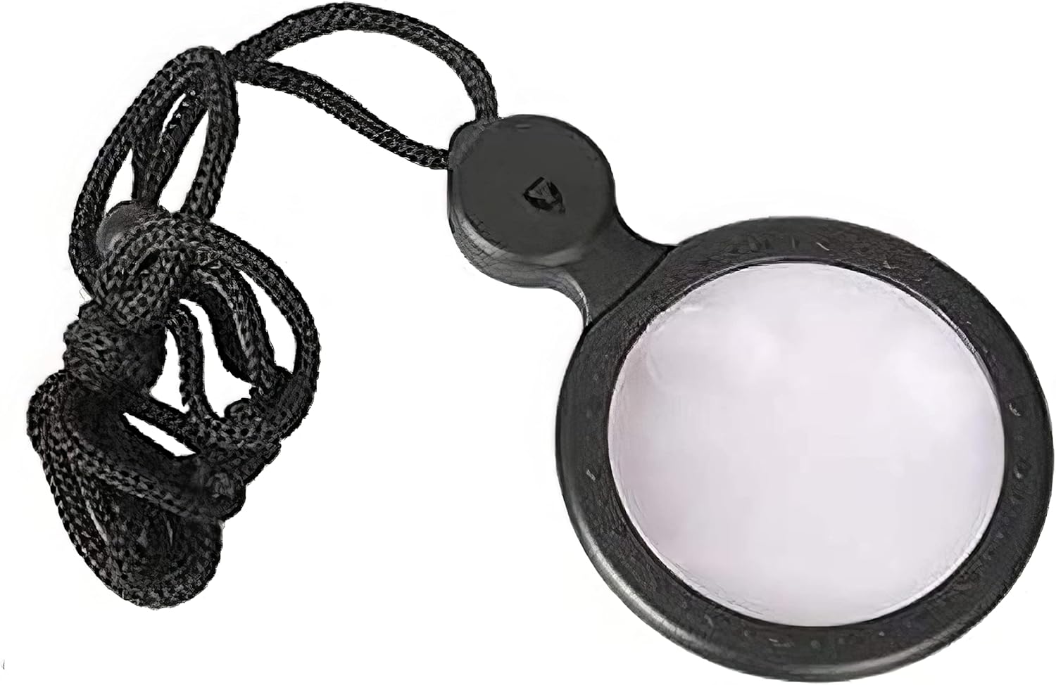 Monocle Eyeglass Magnifying Glass Necklace Pendant Neck Magnifying