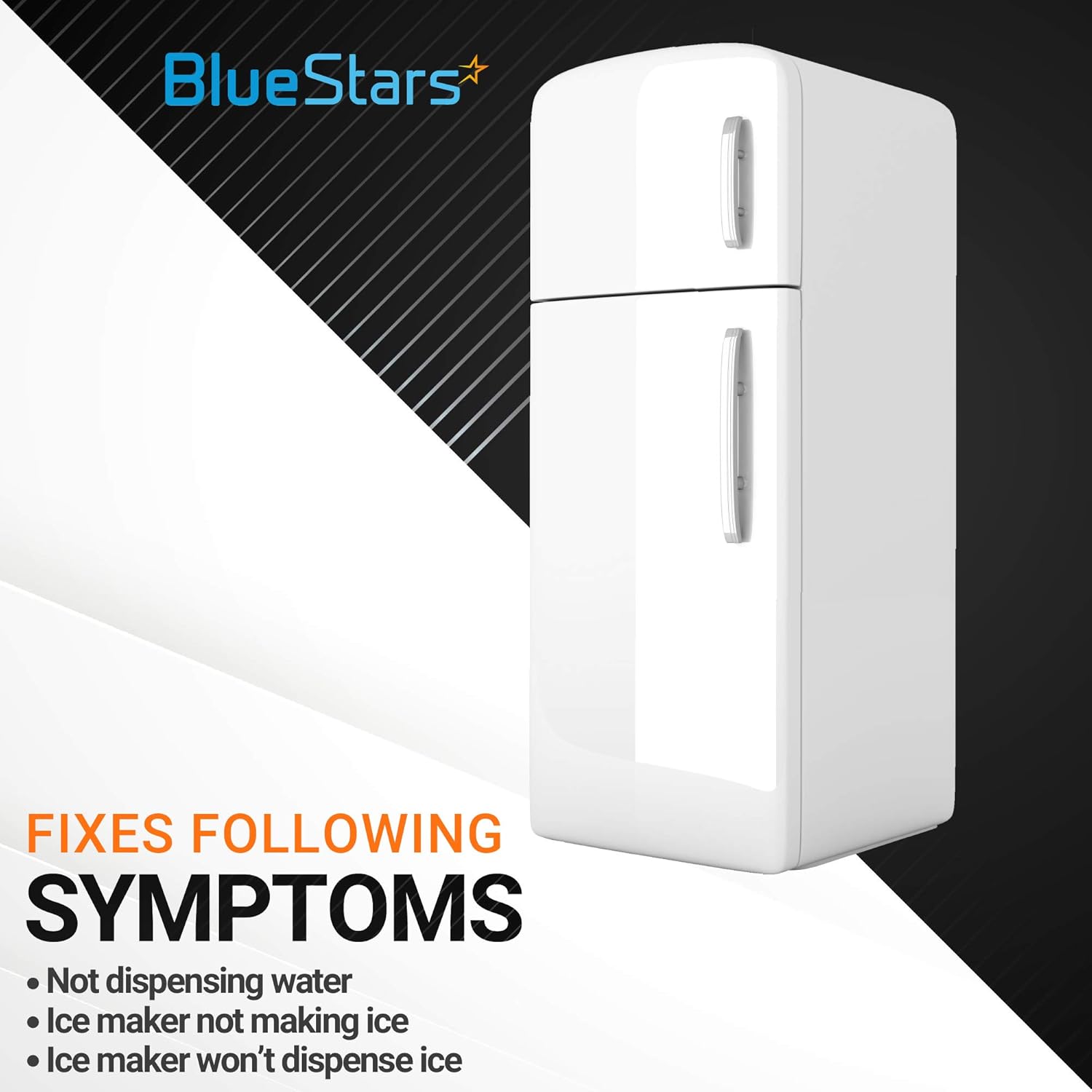 BlueStars Ultra Durable WP2180226 Refrigerator Control Bracket Replacement - Compatible with Whirlpool & Kenmore Refrigerators - Replaces 2180226 2180228 2180338 2183771 PS11739027