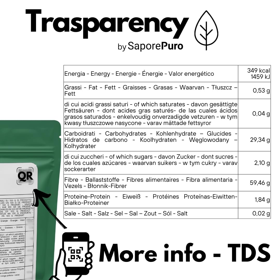 Saporepuro NEUTRO ESTABILIZANTE 250 gr - para helados y sorbetes con harina de tara y guar