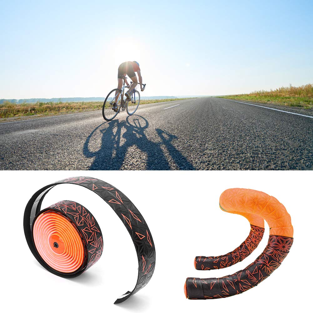 Ruban De Guidon Moto/vélo En Polyuréthane - Antidérapant, Absorbant - 110x2,5 Cm - Couleurs Disponibles - 8