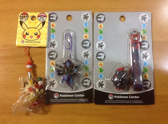 Amazon Co Jp ポケモンセンター限定 サザンドラゾロア ダブルストラップ ポケモンご当地 ニャース 京都 ストラップ 品 ホビー 通販