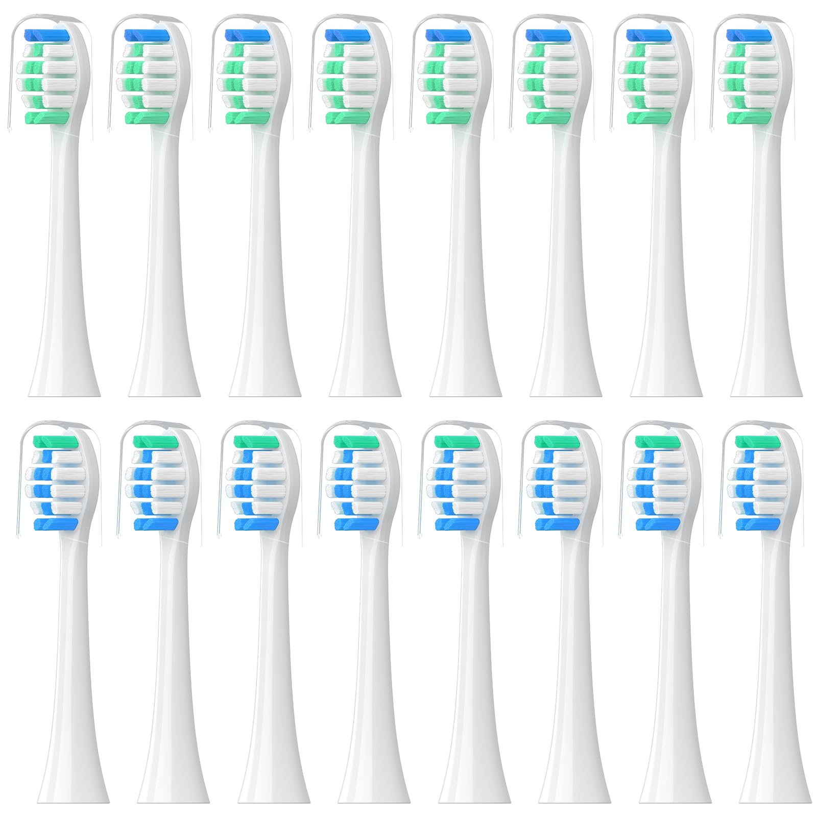 Photo 1 of Topkitfice Replacement Toothbrush Heads for Philips Sonicare, 16 Pack1091474483