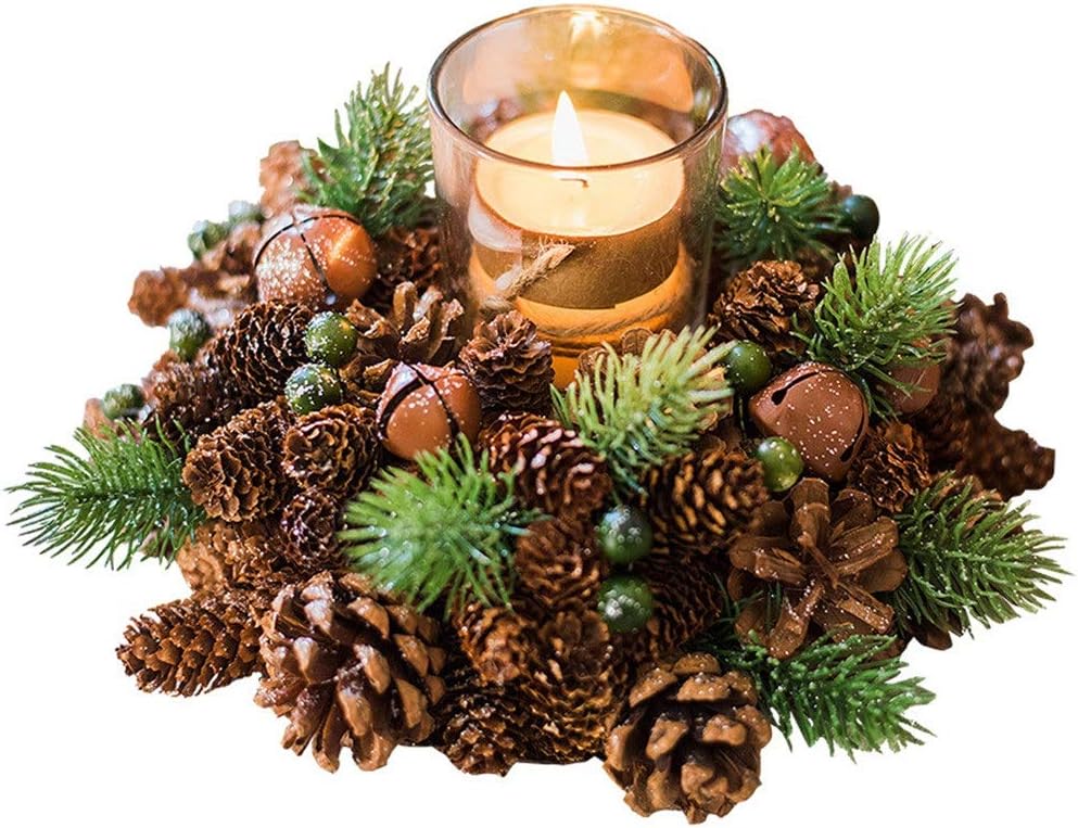 ローソクスティック 天然パインタワー キャンドルスティック ハンドメイド ウィンドウ カフェ レストラン フェスティバル ローソク足