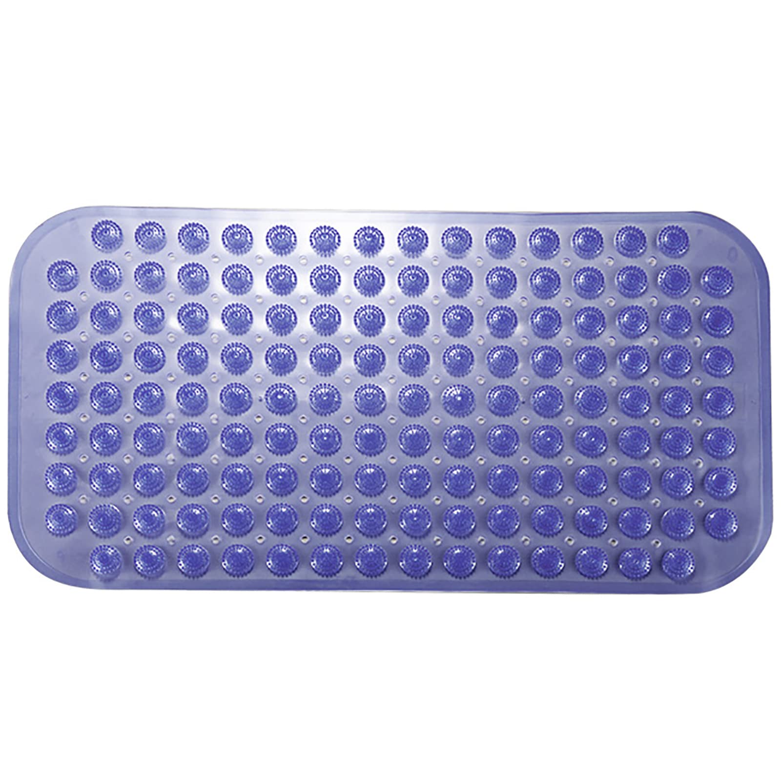 Tapis de bain antidérapant lavable en machine avec ventouses PVP