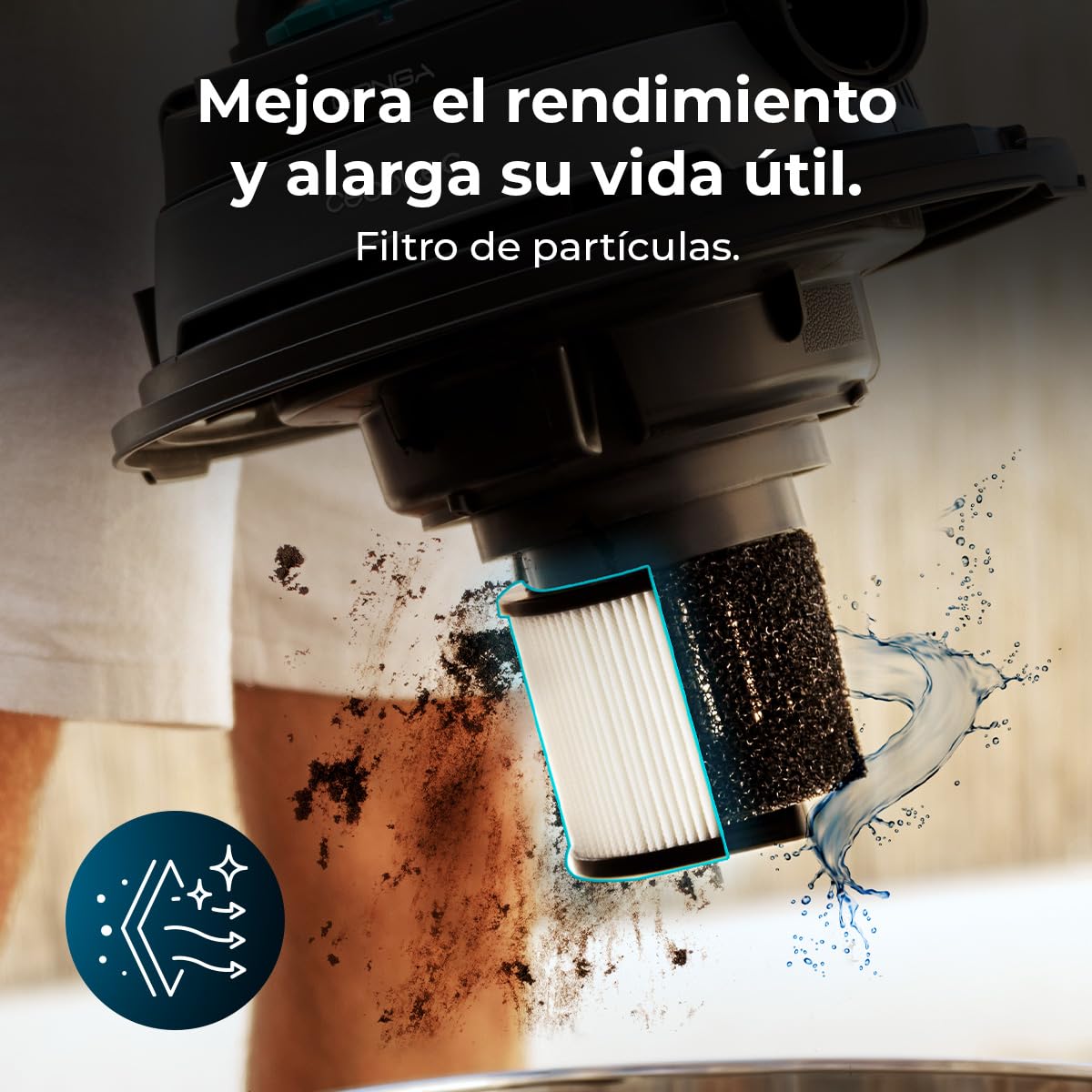 Cecotec Aspirador de Sólidos y Líquidos de Metal con Cable de 30L Conga Rockstar Wet & Dry Steel Pro Tool. 1600W, Mayor Durabilidad y Resistencia, Incluye Enchufe para Herramientas, Kit de Accesorios — view 4