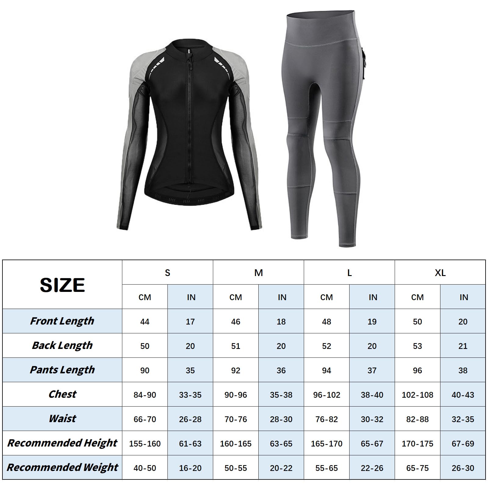 Motorrad-Schutzkleidung Damen, zweiteiliges Set, Jacke, Stretch-Hose | Motorradanzug Damen, elastische Hose, körpernahes Oberteil, abnehmbare Polster, Stadtverkehr, Reise, Wochenendtouren