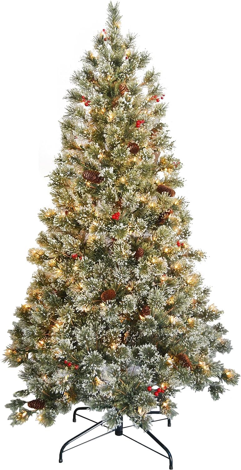 National Tree 6 Foot Crystal Cashmere Tree