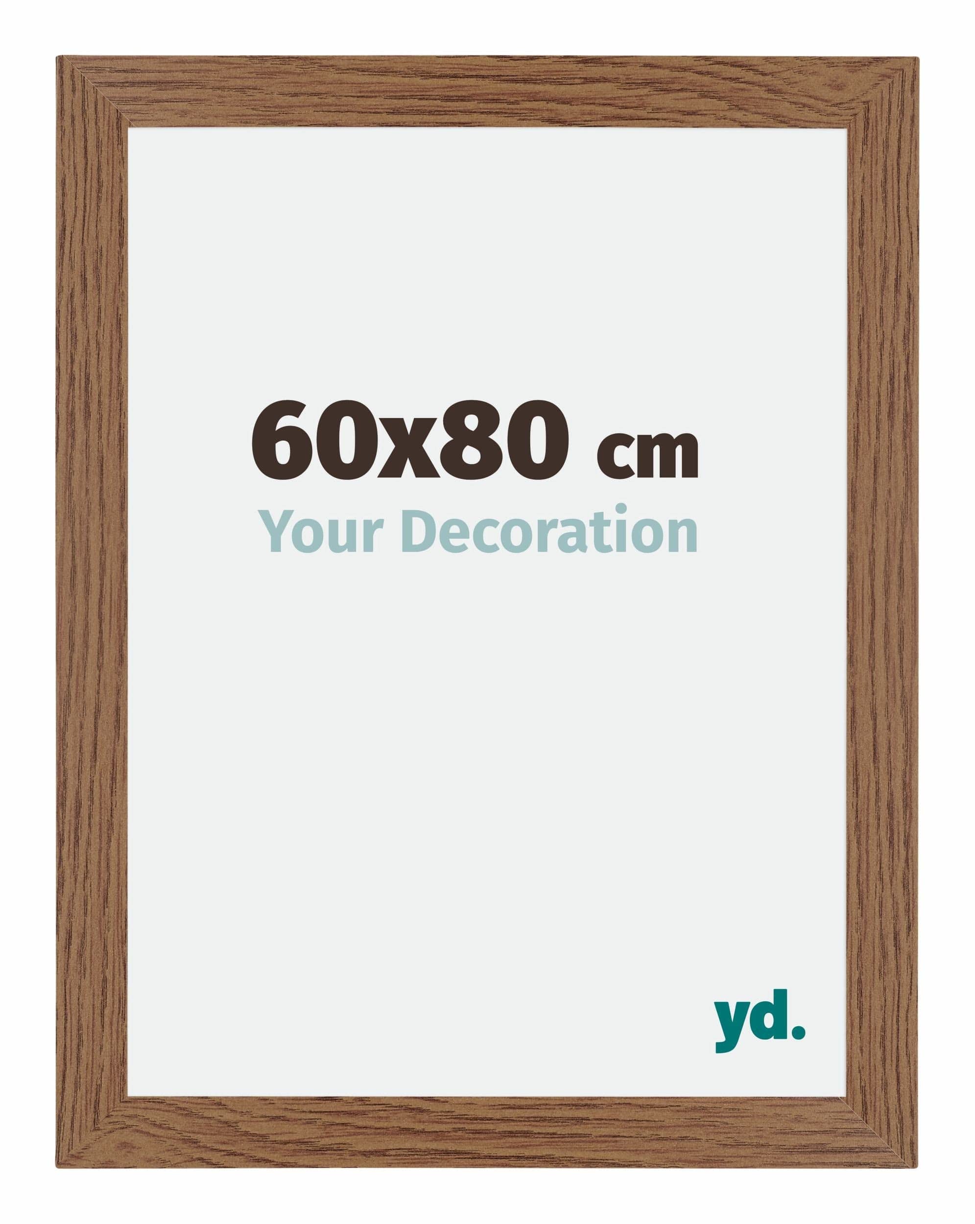 Your Decoration - Puzzle frame 60x80 - Oak Rustic - Puzzle frame 1500-2000 Pieces - MDF Photoframe - Mura