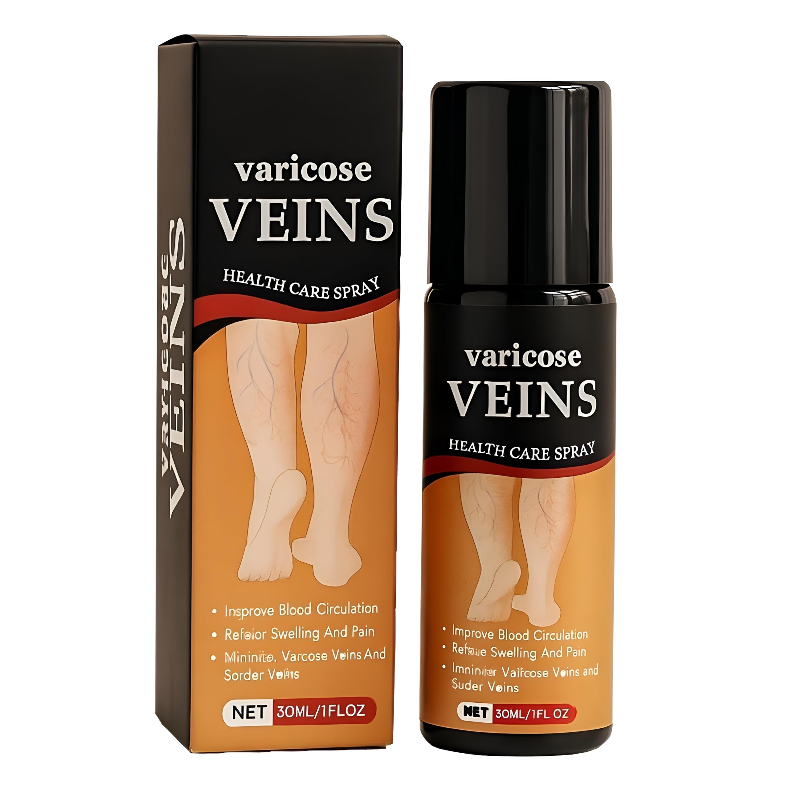 Original Varicose Veins Relief Spray (30ml) – Natural Herbal Formula to Reduce Leg Pain & Swelling | Improves Blood Circulation for Tired Legs & Ankles | Fast-Acting & Easy to Use (Pack of 1)-picture-18