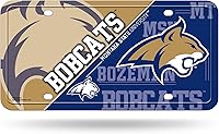 Vista 28 de NCAA etiqueta de metal para auto, negro
