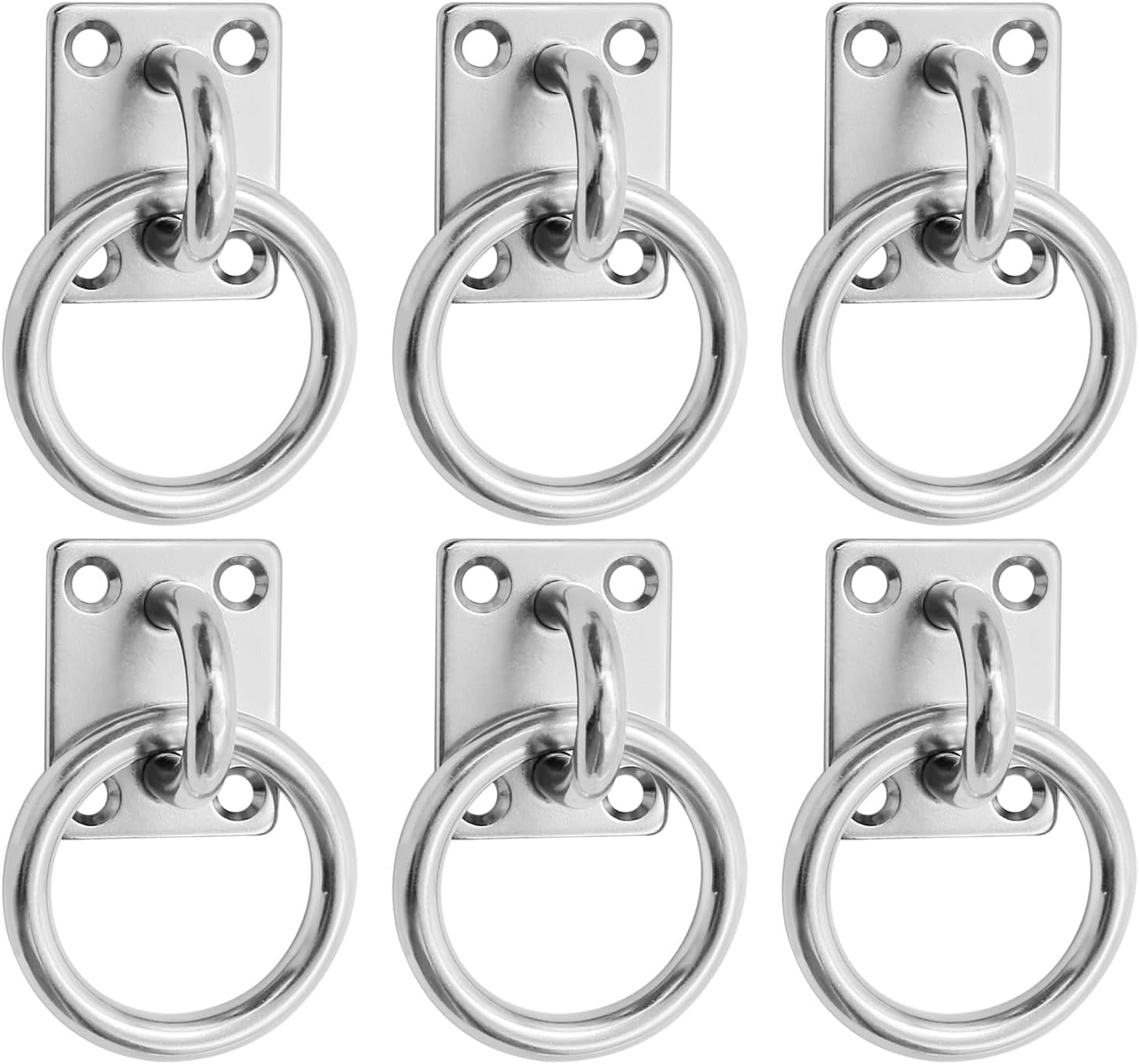 Hoypeyfiy M8 Ceiling Hooks Kit,304 Stainless Steel Wall