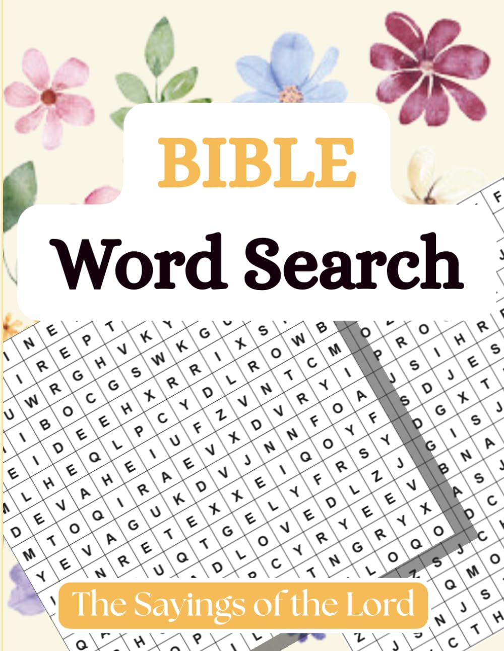 Bible Word Search: 100 Faith-Based Puzzles with Inspiring Verses