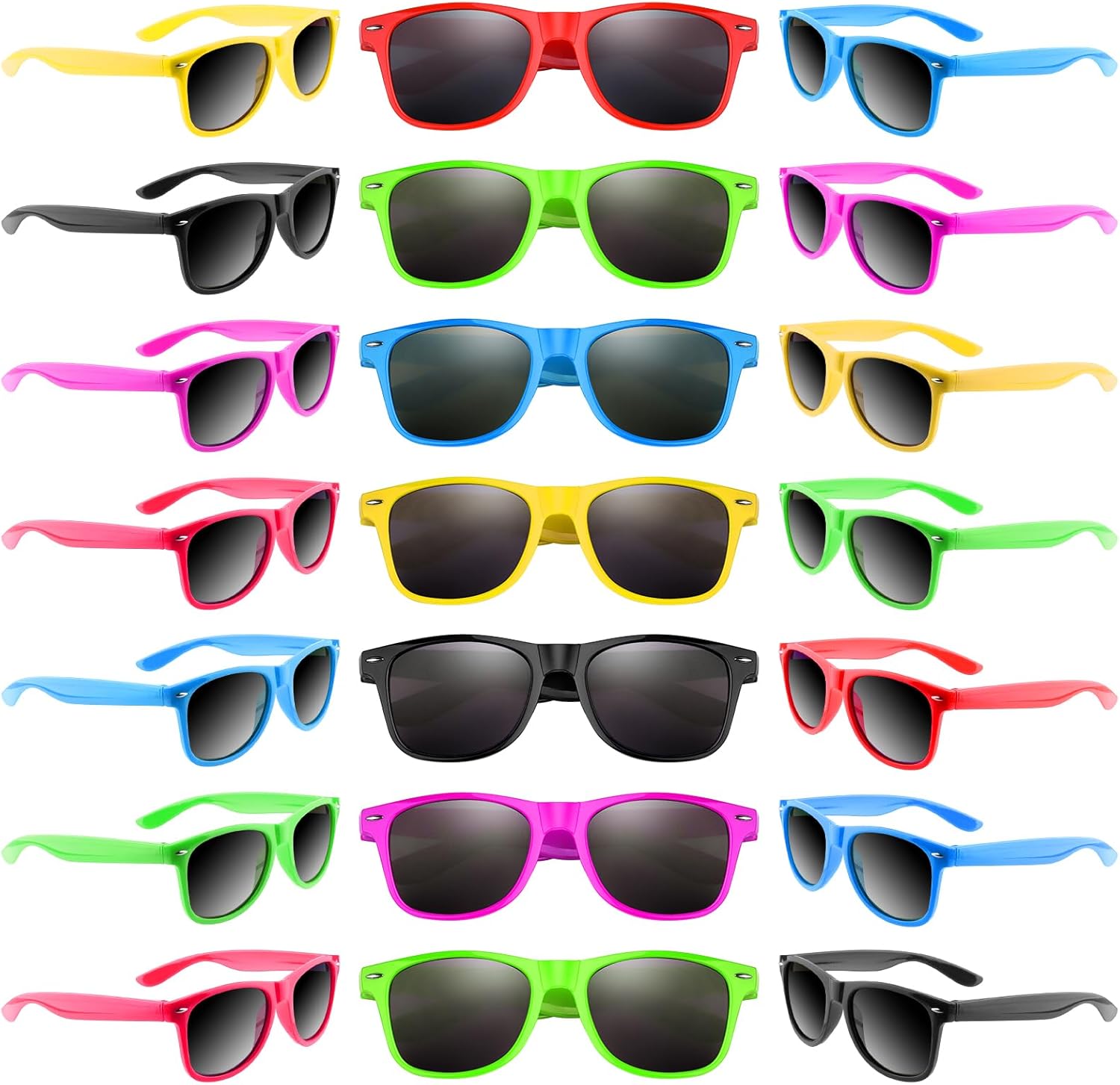 48 Pack Party Sunglasses Bulk for Birthday Summer Wedding Party Goody Bag Fillers Supplies