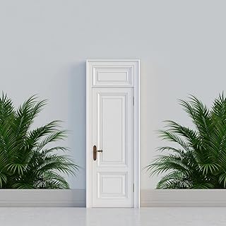 Tropical Plants Palm Leaves Wall Decals Removable Plant Wall Decor for Family Living Room, Background Wall Decoration, Kids Bedroom, Kitchen, Office, Boy Girl Room