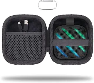 （ケースのみ）Anker Soundcore Boom Go 3i Bluetooth スピーカー D5103専用収納ケース，ブラック‐co2CREA | 硬質EVA素材 衝撃吸収 防塵防滴 軽量コンパクト