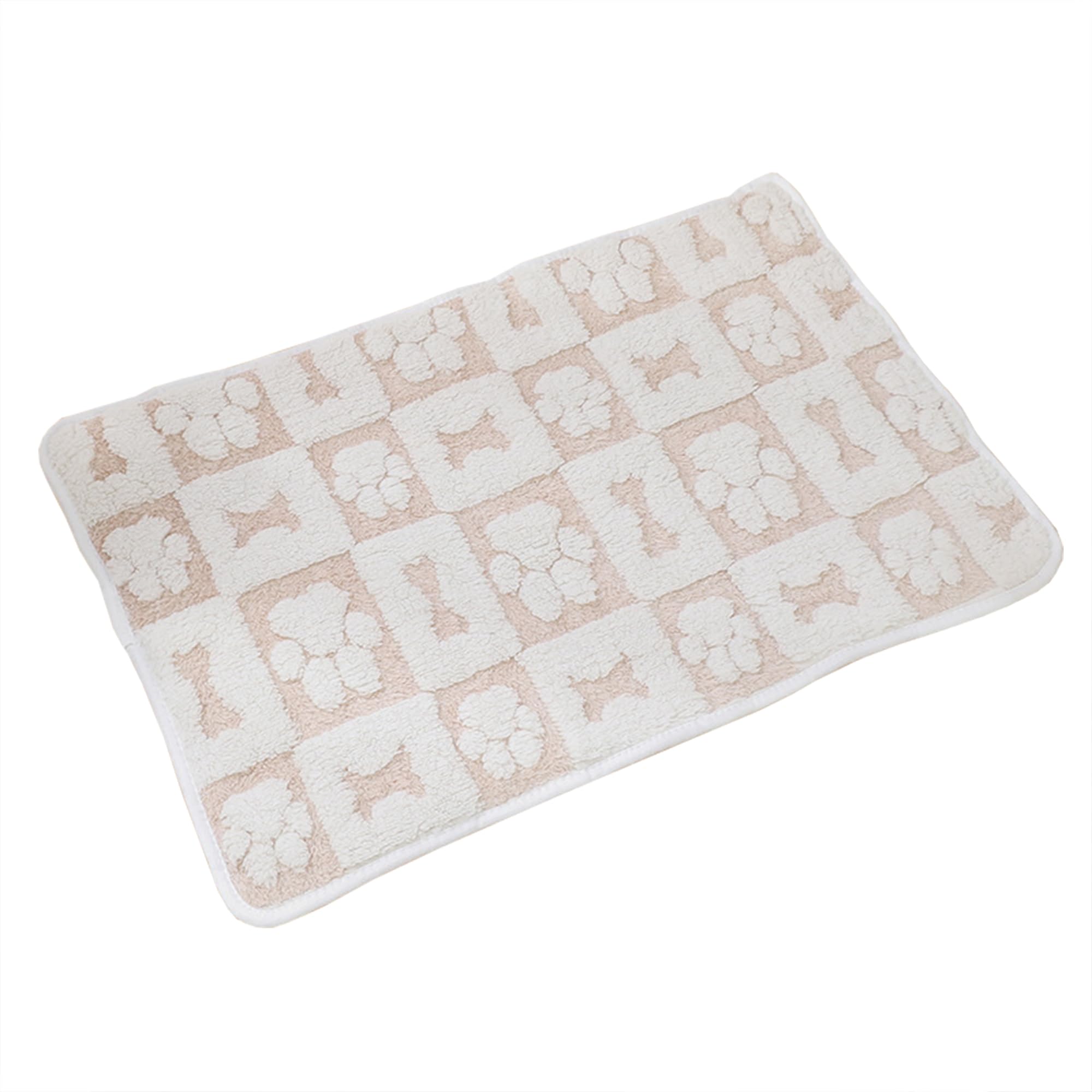 Lot de 2 couvertures apaisantes pour animal de compagnie, lavables pour animaux de compagnie, chats et chiots - Couvertures apaisantes à motif de pattes - Couvertures apaisantes pour chiens et