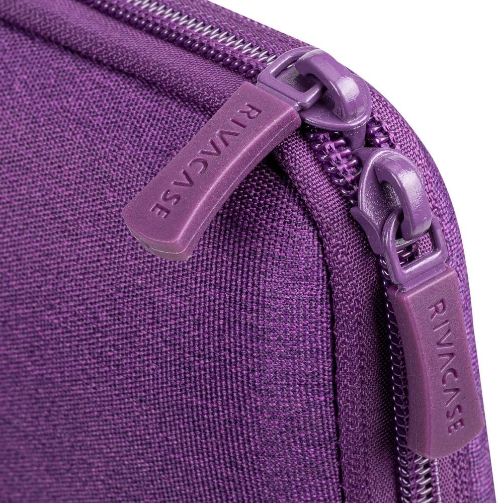 RIVACASE ECO Custodia per computer portatile da 15,6 pollici, 39,5 x 27,5 x 3,5 cm, per uomo e donna, impermeabile, per computer, per lavoro, università, viaggi
