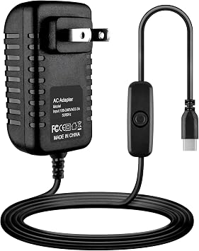 AC/DC Adapter Charger Compatible with SkyTrak Plus SkyTrak+ 2025 Golf Launch Monitor & Simulator Power Supply Cord