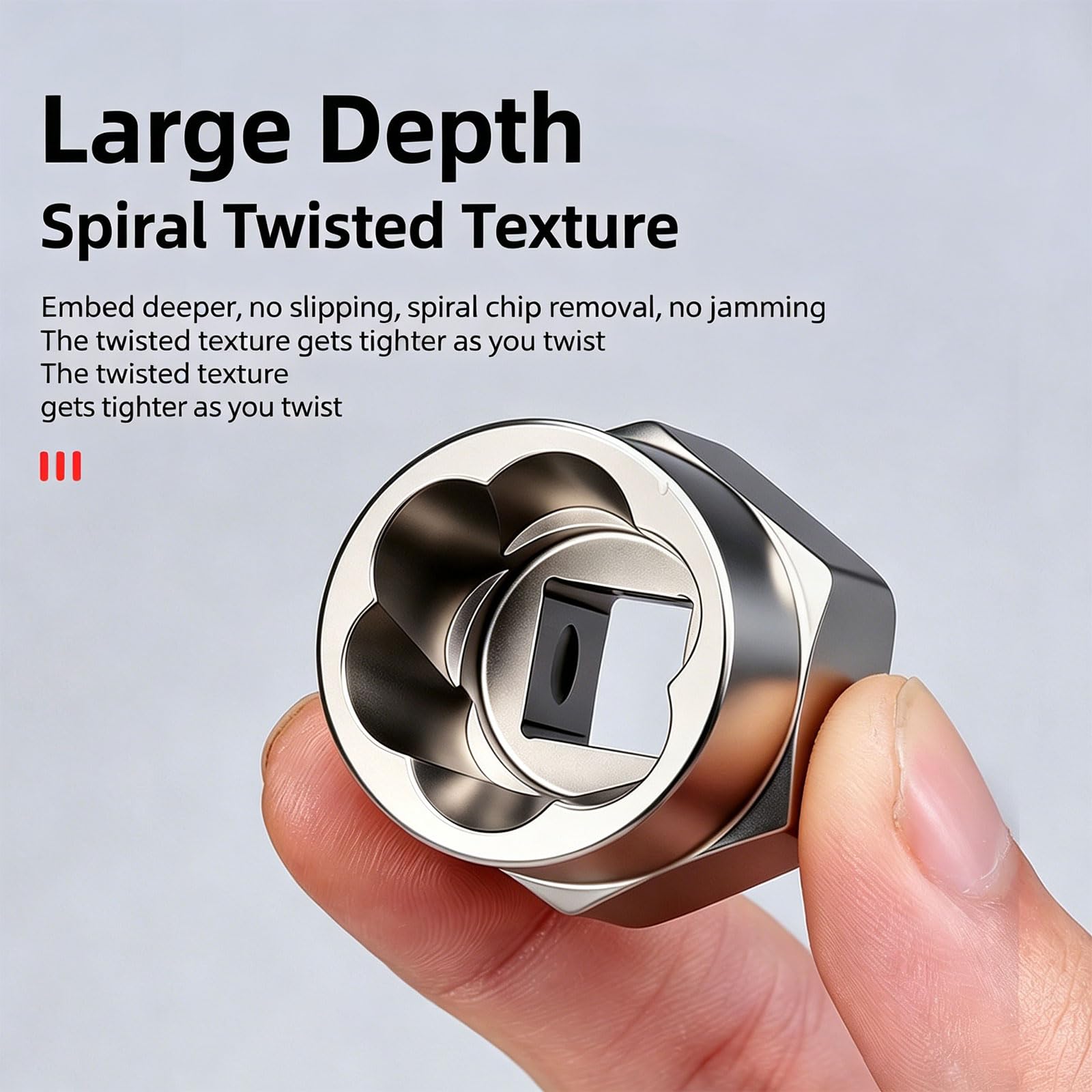 Juego de extractor de tornillos multiusos con revestimiento resistente a la corrosión, herramienta de reparación portátil para reparaciones mecánicas y mantenimiento. Extractor de tornillos de alta