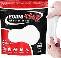 Vista 22 de CALPALMY - Arcilla de espuma moldeable para cosplay en colores de piel (300g) – Alta densidad y calidad para diseños intrincados Se seca al aire a