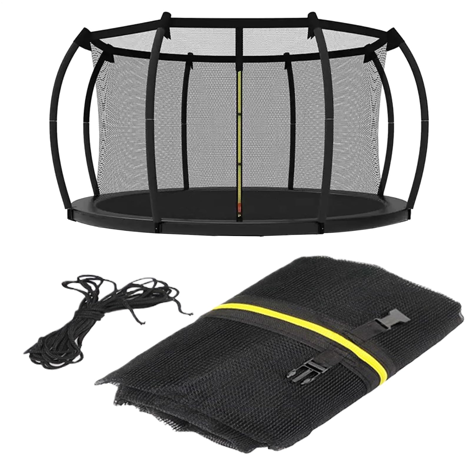 Red De Reemplazo Trampolín - Rosso De Seguridad Repuesto Trampolín | Accesorios Vallado Protector Saltar En Jardín Patio Trasero Seguridad Para Trampolin Repuesto