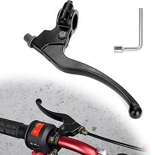 7/8" 22mm Left Clutch Handle Lever,Motorcycle Clutch Lever Kit Replacement for CRF80 XR200 SSR 125cc Coolster XR 80 100 Roketa Baja Motocross Parts Pit Dirt Bike