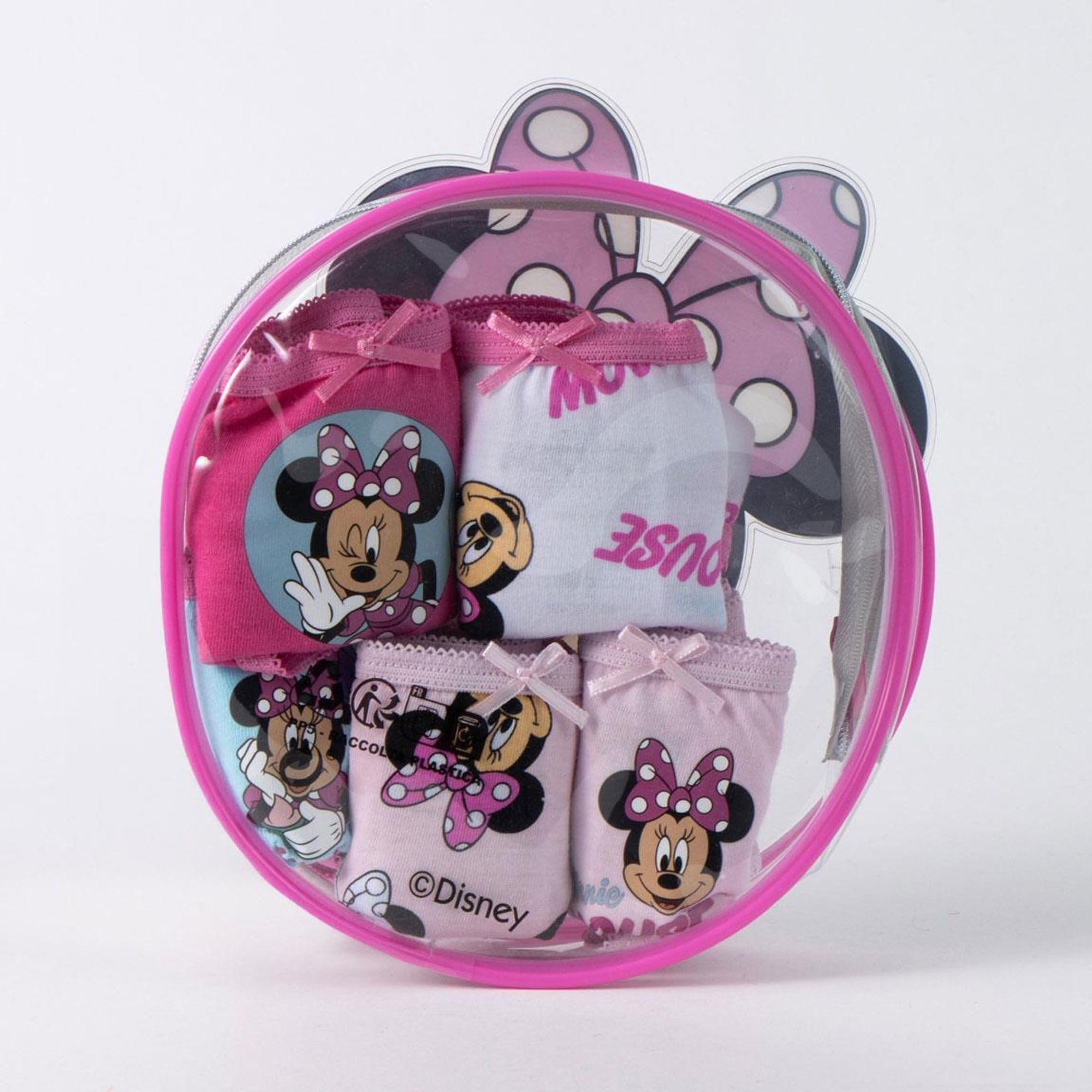 Pack Braguitas 3 o 5 Piezas Disney - Ropa Interior Niña Algodón Suave y Transpirable, Braguitas Disney Ajustables y Cómodas, 2-8 Años