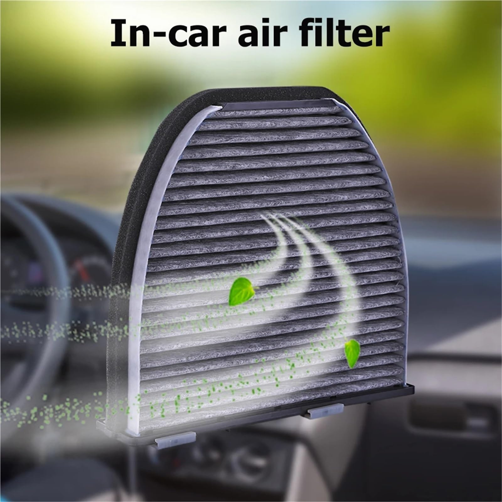 Filtro Abitacolo Filtro abitacolo a carbone attivo per climatizzatore automatico adatto per Mercedes Benz W204 W212 C207 2128300318 Accessori Antipolline Biofunzionale
