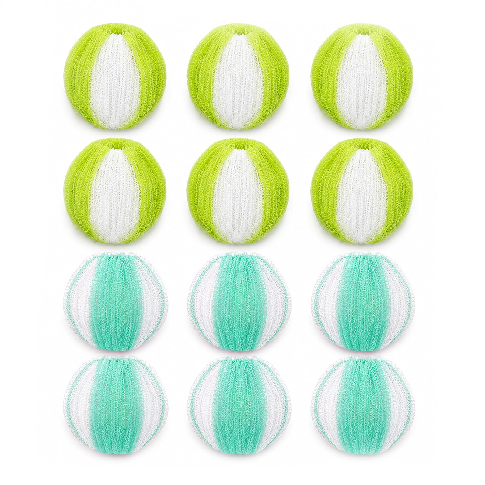 12PCS Pet Hair Remover Washing Machine,Laundry Balls, Reusable Lint Catcher Washing Machines Animal Fur Clothes Hamper Hair Remover for Laundry Dog Cat Fur Clothes Bedding Towels Home Use