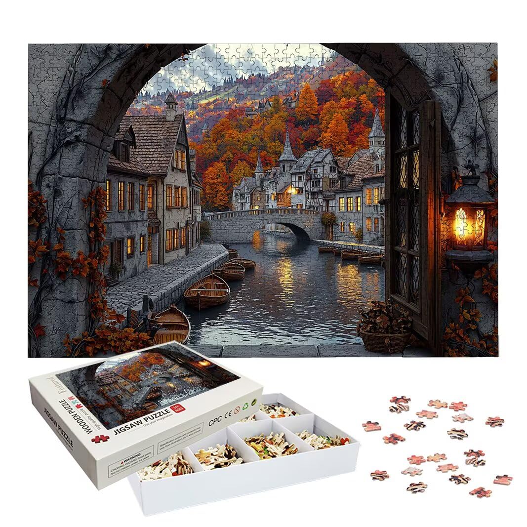 Puzzle Venise, Puzzle 2000 Pièces Adultes, Puzzles pour Décor Murale -2983