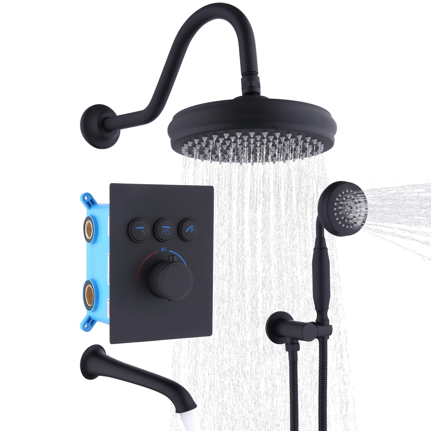 Buy Enga Shower System with Tub Spout Wall ed Tub Shower Faucet Set for