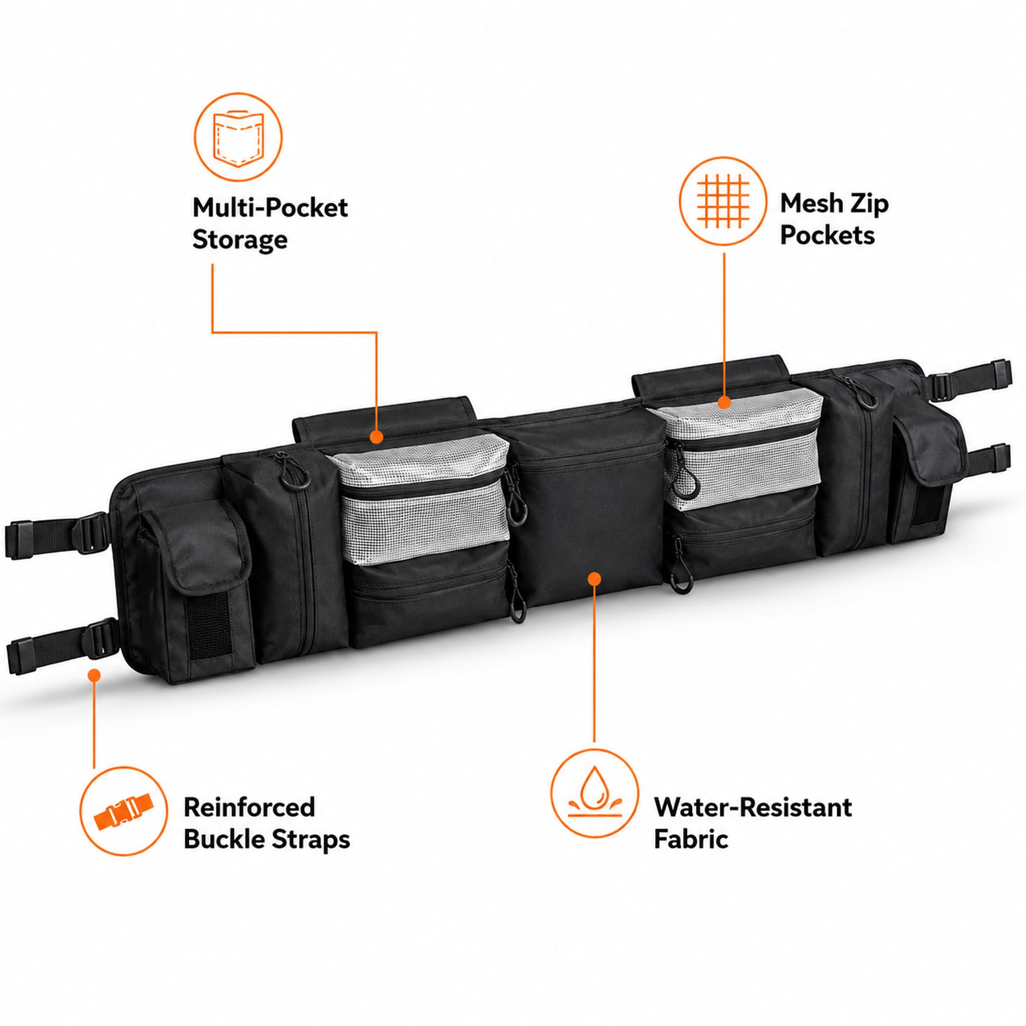 UTV Dach Stauraum Tasche für Can-Am Maverick X3 X RS 2018-2026