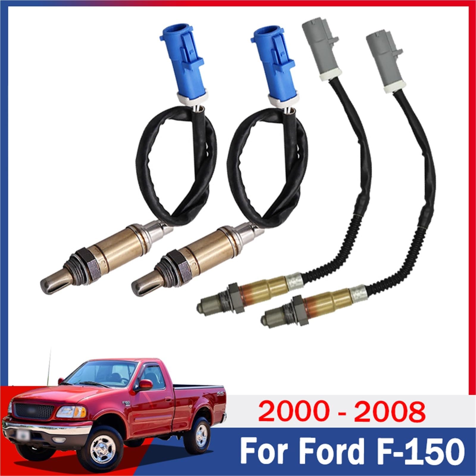 paliwasonda lambda Pasuje do Ford Expedition F-150 2001-2008 Pasuje do Lincoln Navigator Czujnik tlenu XL3Z-9F472-AA F85Z9G444BA F78Z9F472BA czujnik tlenu