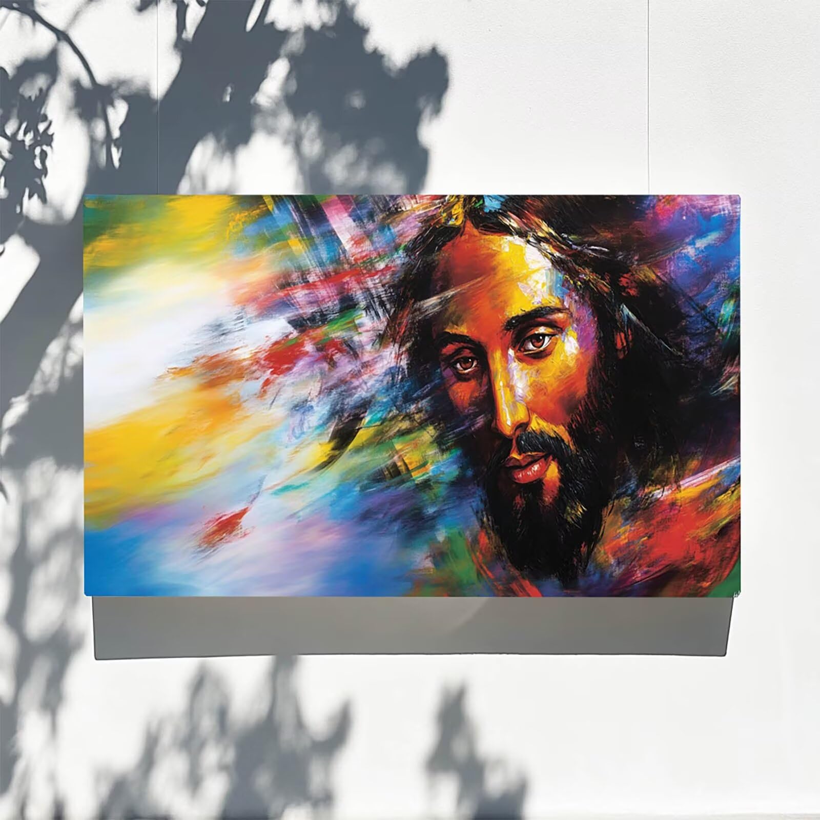 Pintar por Numeros Adultos Jesús, Pintar por Numeros Niños Kit Manualidades Adultos Hombre Cuadros para Pintar por Numeros Pintura Acrílico, Cuadros Decorativos Regalos Para Mujer 80X160cm 7w-S-N