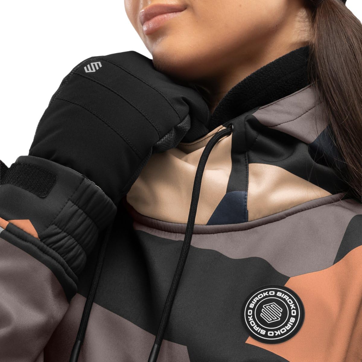 SIROKO - Veste de Snowboard pour Femme W1-W Sandboard