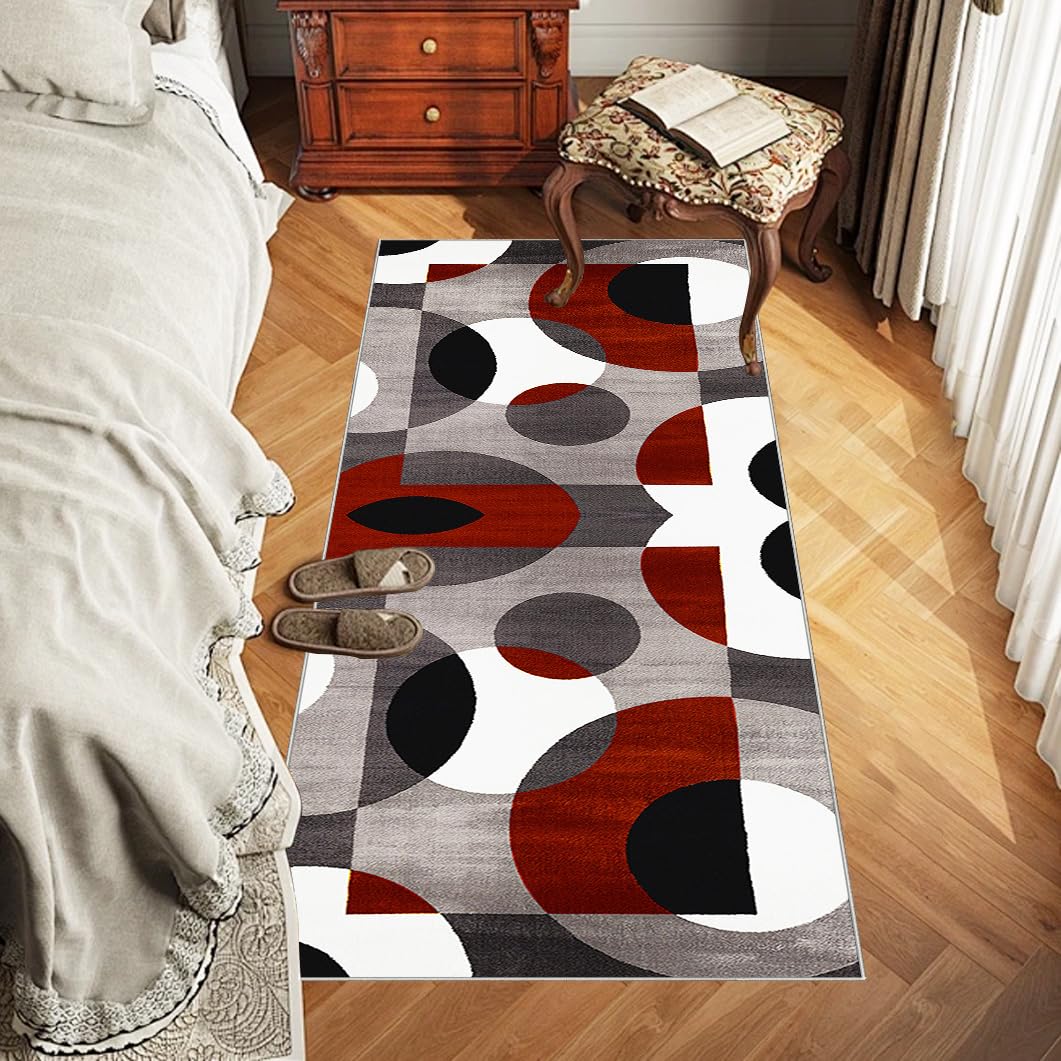 Dywan kuchenny, nadający się do prania, chodnik do przedpokoju, antypoślizgowy chodnik na korytarz, 100 x 240 cm, niskie runo, wycieraczka podłogowa, chłonny chodnik do przedpokoju, sypialni, łazienki