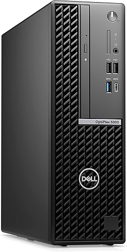Dell Optiplex 5000 5000 SFF - Escritorio de factor de forma pequeño (2022) Core i7-512GB SSD - 16GB RAM 8 núcleos a 4.9 GHz Win 10 Pro (renovado)