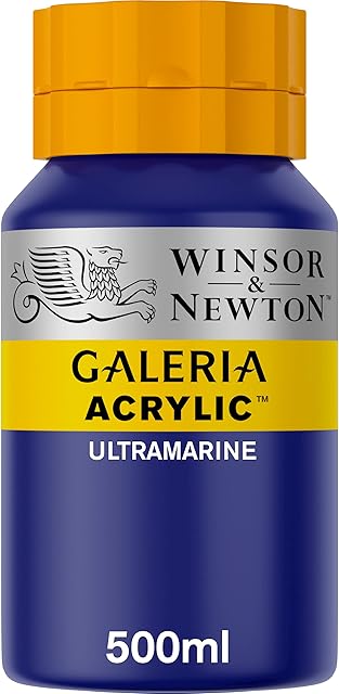 Winsor & Newton, Galeria Acrylic, Ultramarine, 500ml