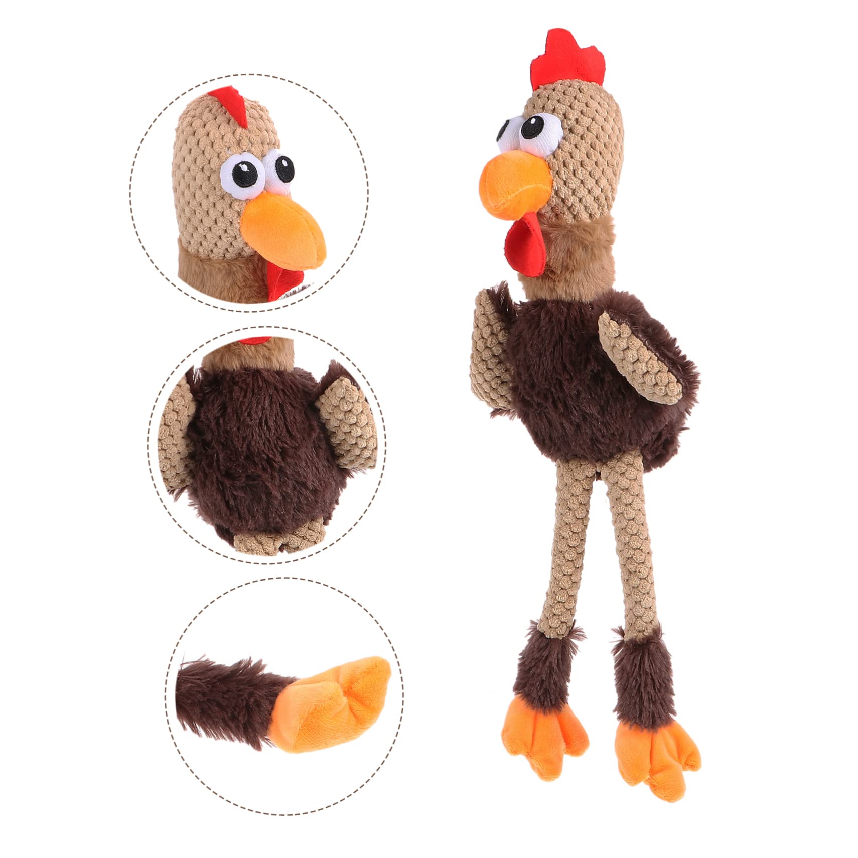 Angoily 3piezas Juguete Masticable para Perros y Gatos Muñeco De Peluche para Limpiar Dientes para Mascotas Pequeñas y Medianas Diversión y Compañía Casa